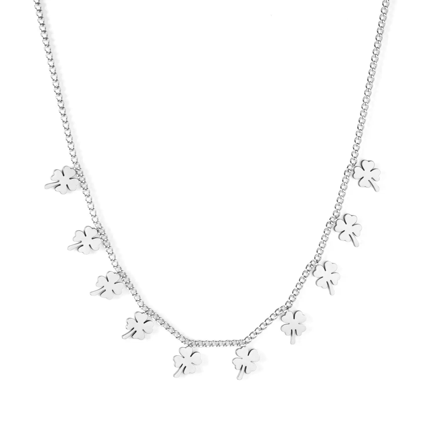 Bohemia Star Collier Elegant Stainless Steel Jewelry Flash Women's Chains Necklaces Office Lady Collars asonjewelry